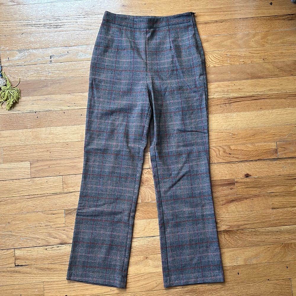 Plaid Striped Pants